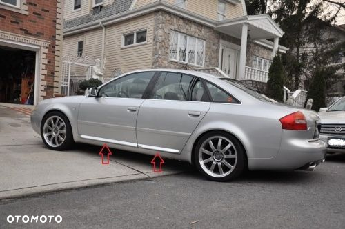 Audi A6 C5 97-02 S6 RS6 LISTWY NA DRZWI 4 SZTUKI - 3