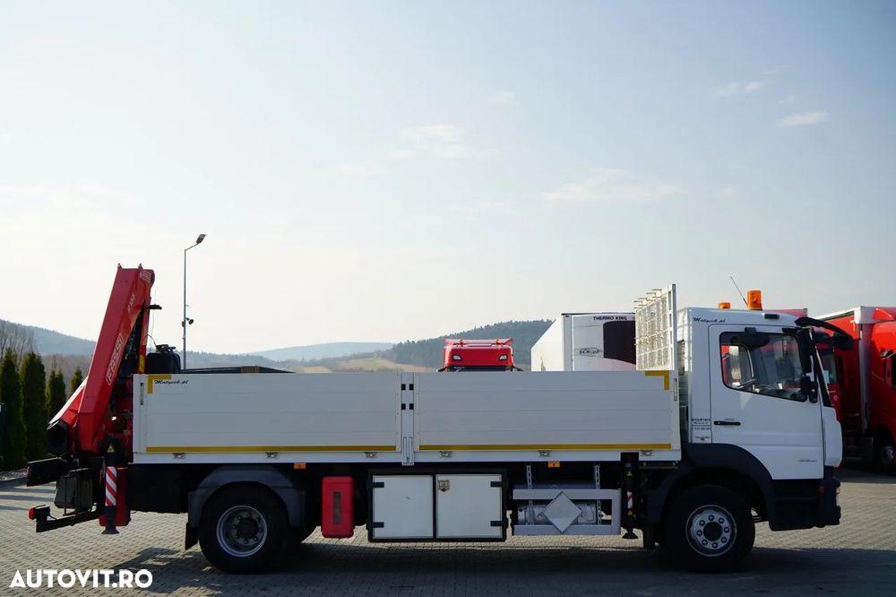Mercedes-Benz ATEGO / 16 30 / E6 / CUTIE DE VITEZE + HDS FASSI F 155 / ADR / RADIO CONTROL - 12