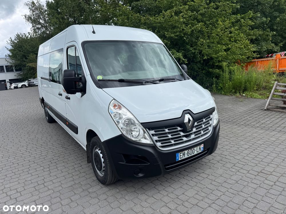 Renault Master L3H2 paka 2,7m 2017r. 7osob Brygadówka KLIMATYZACJA Navi - 3