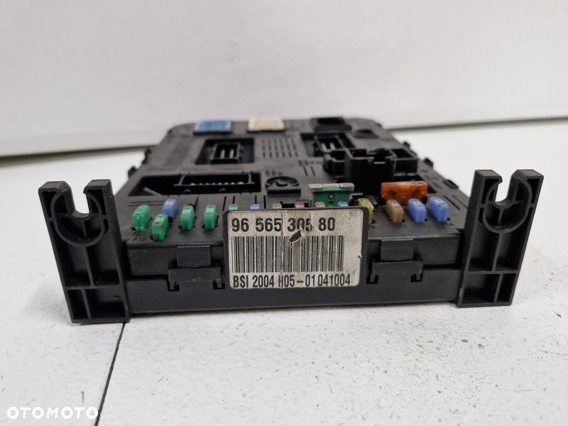 CITROEN C4 1 I MODUŁ STEROWNIK SKRZYNKA BEZPIECZNIKÓW BSI 9656530580 - 3