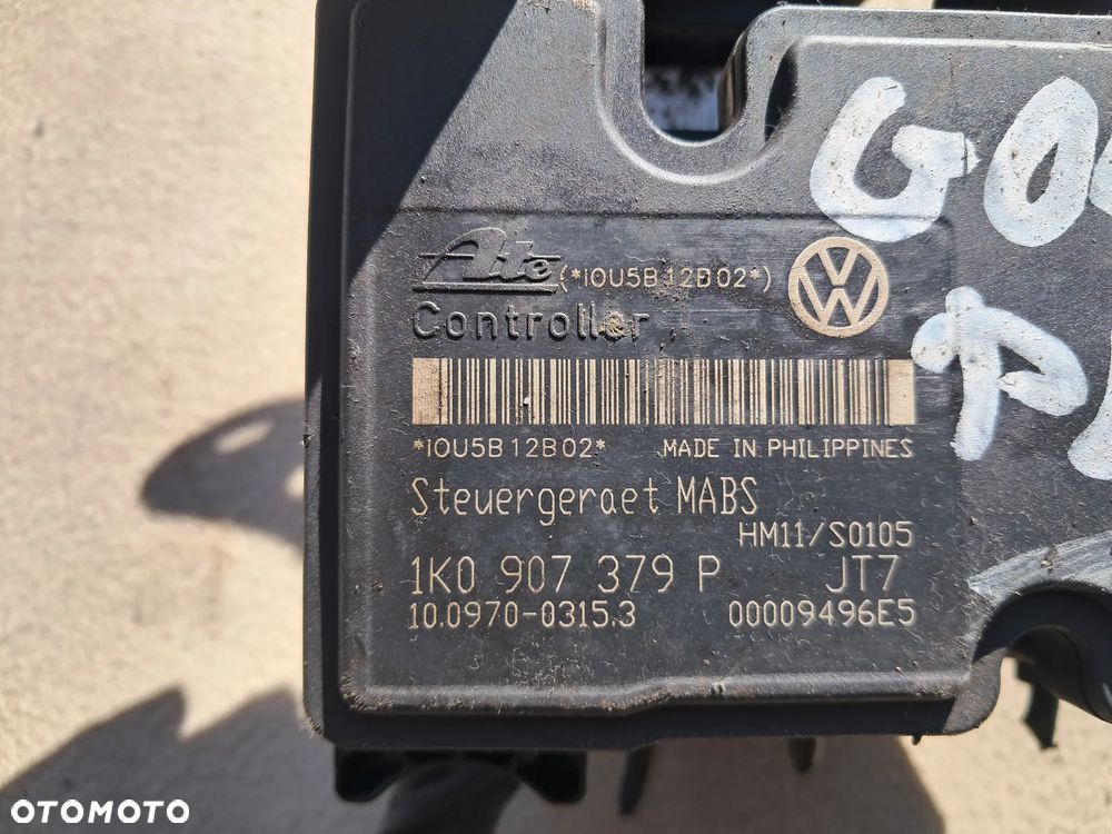 Volkswagen Golf Plus 2.0 Diesel Pompa ABS 1K0 907 379 P - 4