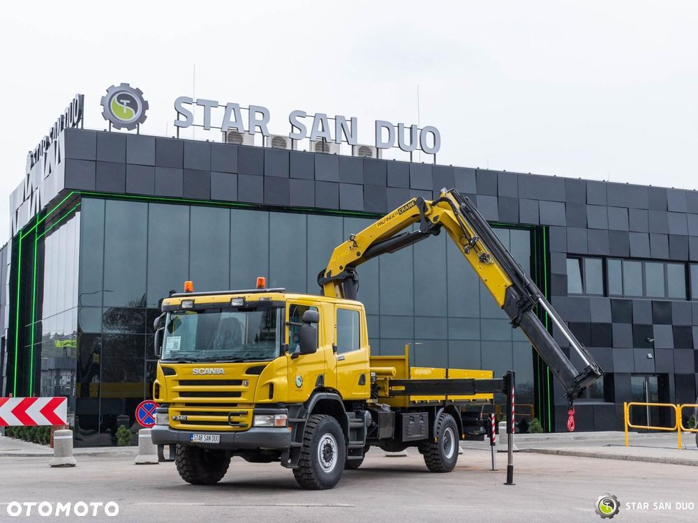 Scania P340 4x4 PALFINGER PK 27002 HDS Żuraw - 11