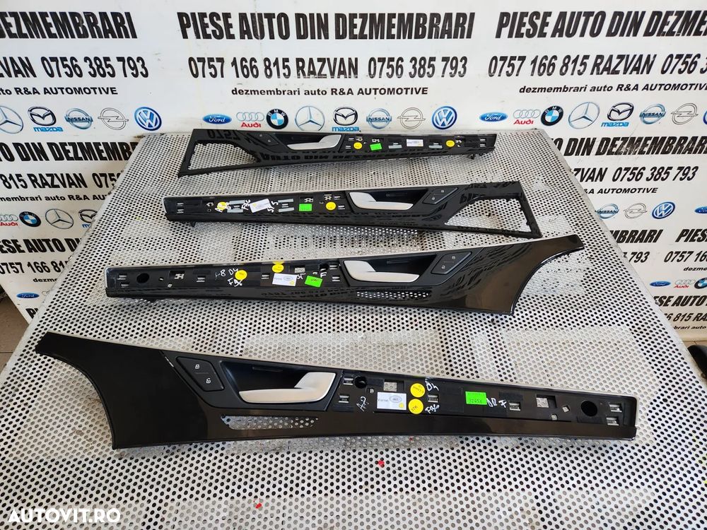 Ornament Trim Usa Portiera Fata Spate Audi A8 4H D4 Volan Stanga An 2010-2011-2012-2013-2014-2015-2 - 7