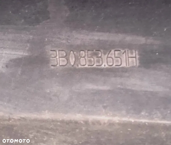 Grill VW Passat B5 Lift 3B0853651H - 2