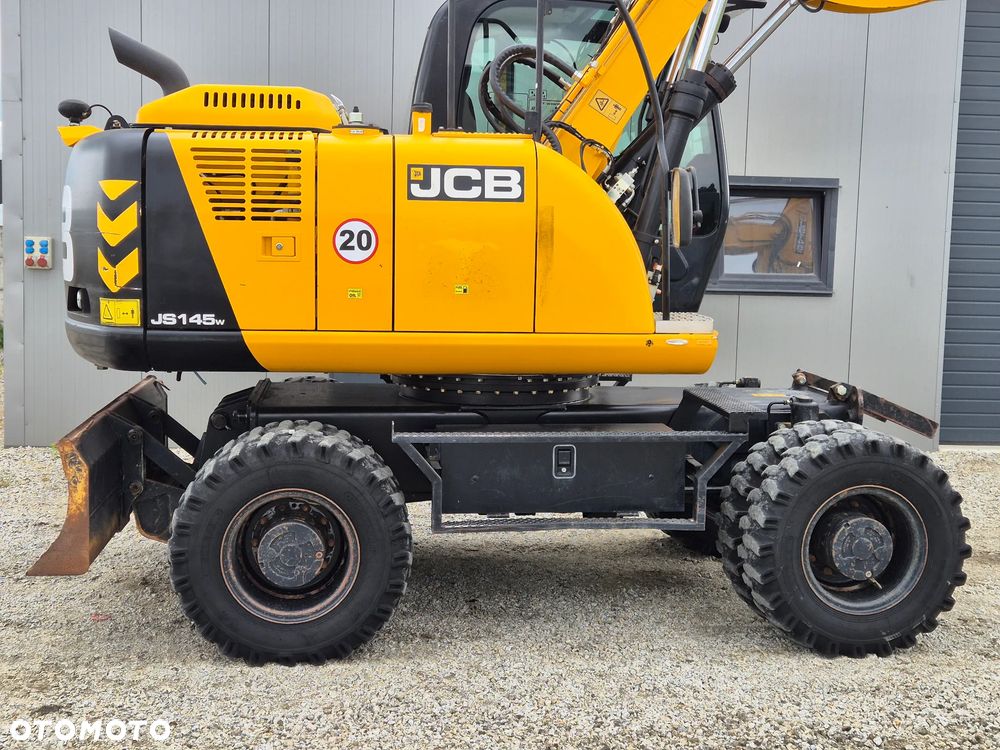 JCB JS145 W 2014 ROK, SUPER STAN, TYLKO 6248 MTH, Z NIEMIEC,160, 175 - 7