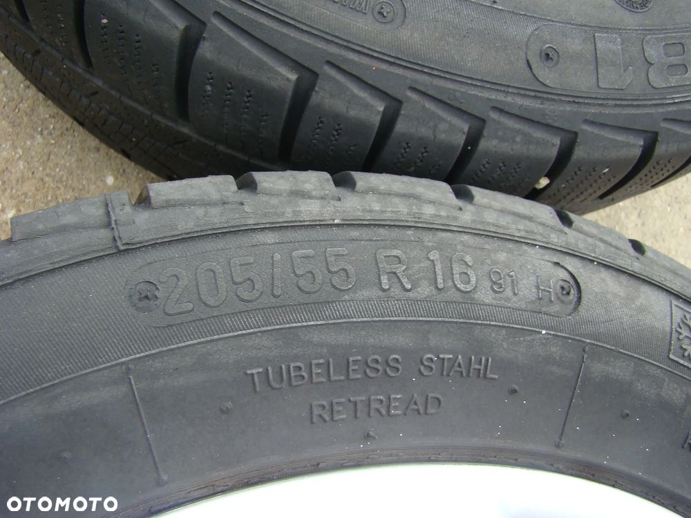 a58 5x112 VW Golf V VI VII Plus Jetta Touran Caddy Sharan 6,5jx16 opony zima - 11