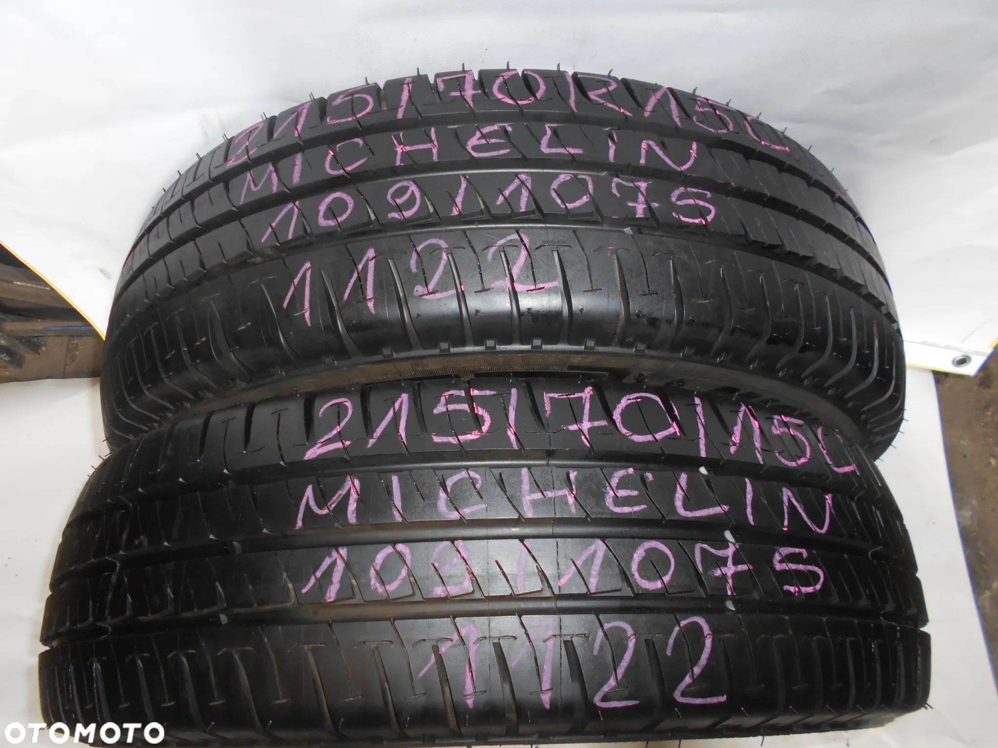 OPONY 215/70R15C MICHELIN AGILIS DOT 1122 9.9MM - 1