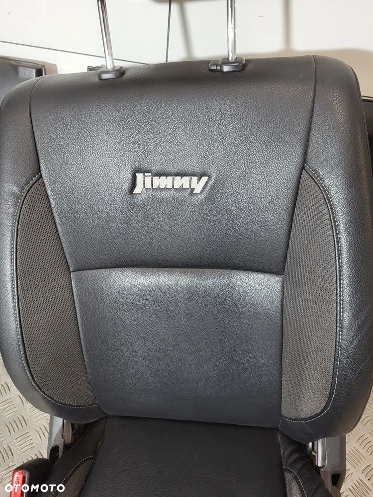 Suzuki Jimny Fotel Fotele Kanapa Skóra Grzane 2012R - 5