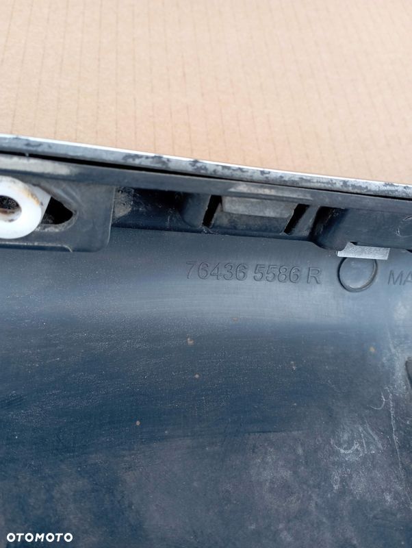 DACIA SANDERO I LISTWA NAKŁADKA PROGOWA PRAWA 764365586R - 7