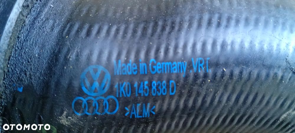 Przewód wąż rura intercoolera VW Golf V 2.0 TDI 1K0145762AD 1K0145770D - 11