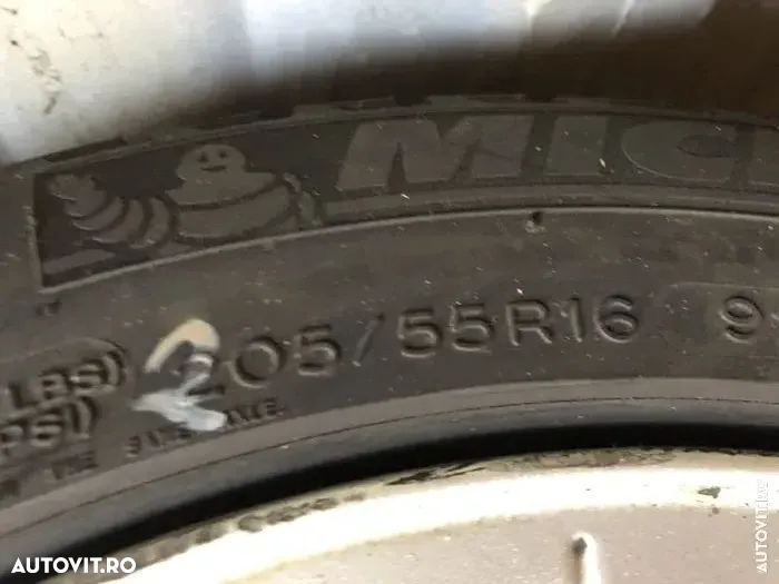 Set jante aliaj cu cauciucuri iarna 205/55/16 BMW E90-91 , seria 1 E87 - 2