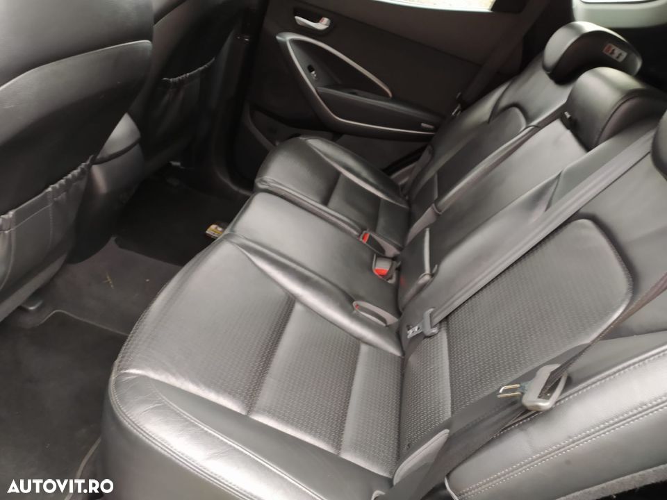 Macara geam stanga dreapta fata spate brat bascule etrier calaret fuzeta senzor cantar nivel Hyundai Santa Fe 3 2014 motor 2.2crdi 197cp D4HB dezmembrez dezmembrari piese - 6