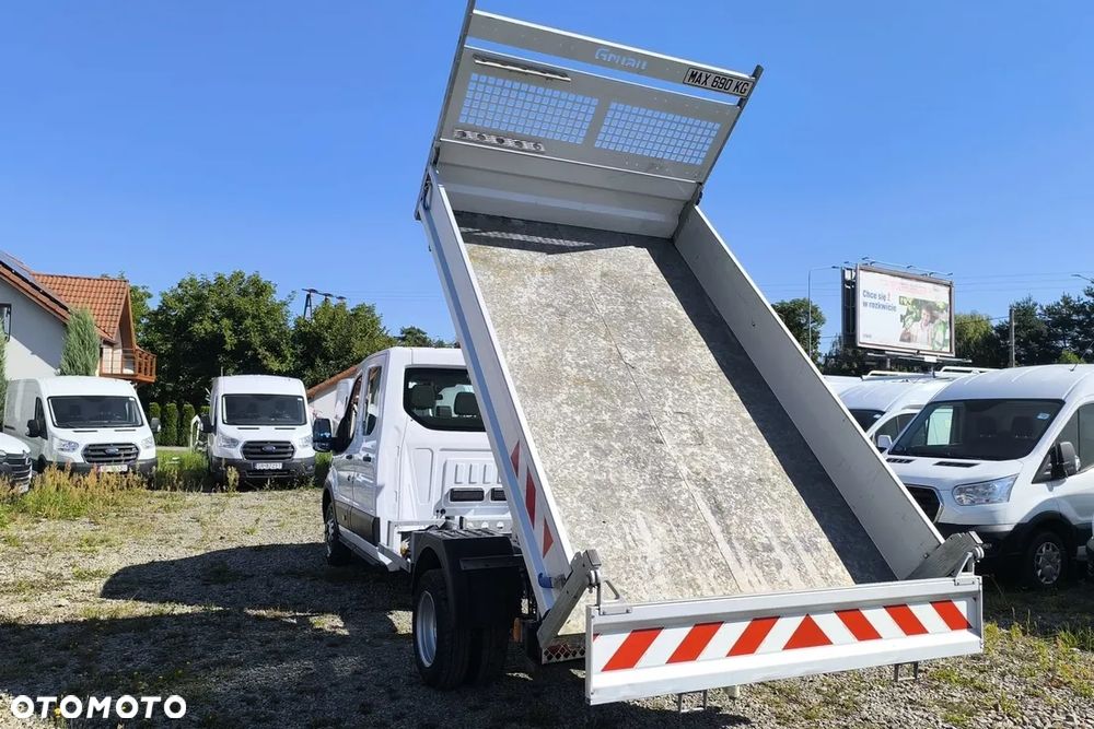 Ford TRANSIT ​*WYWROTKA​*DOKA​*2.0TDCI​*170KM​*TEMPOMAT​*KLIMATYZACJA​*5 - 8