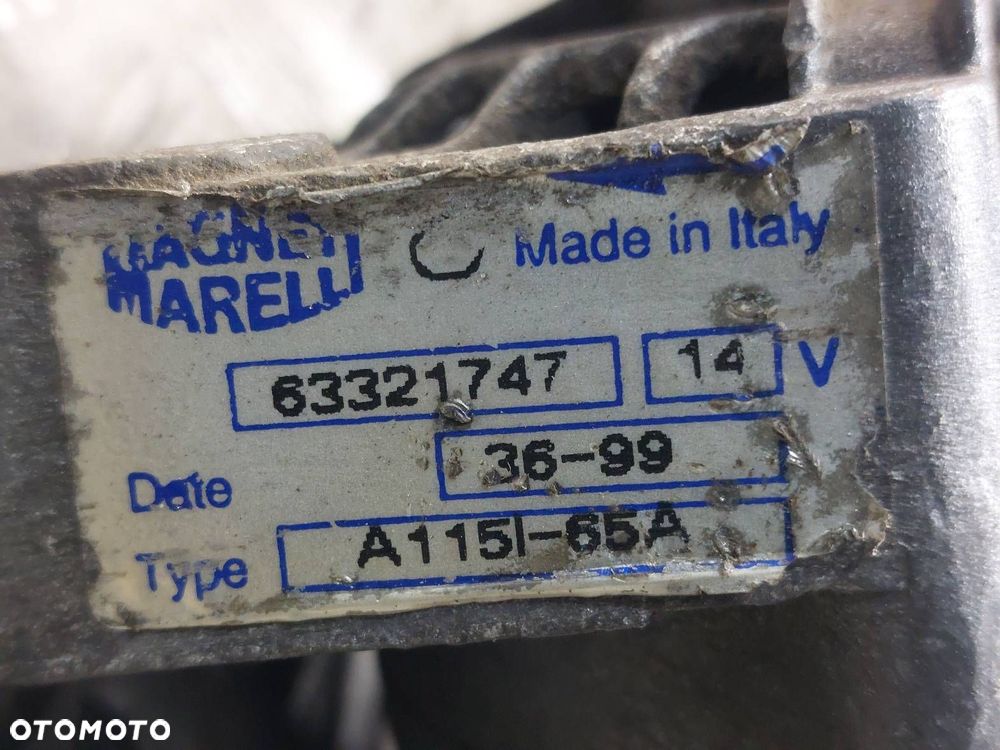 ALTERNATOR FIAT SEICENTO 1.1 63321747 - 3