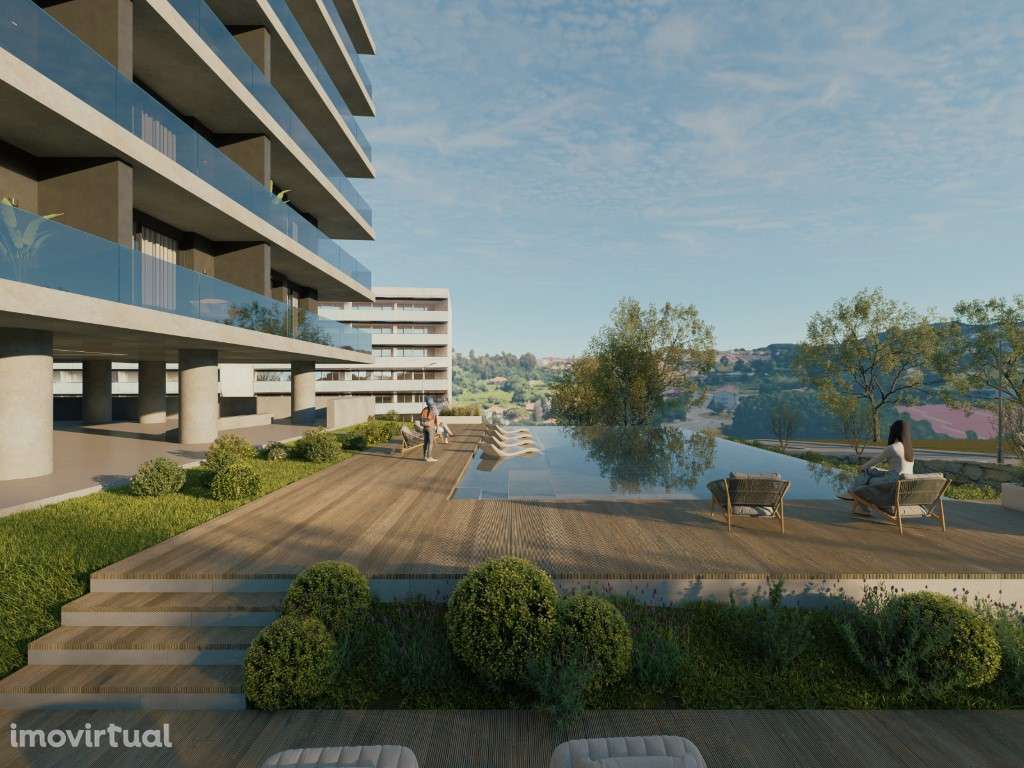 T2 em condomínio privado de luxo | Oliveira do Douro, Vila Nova de ... - Grande imagem: 2/18