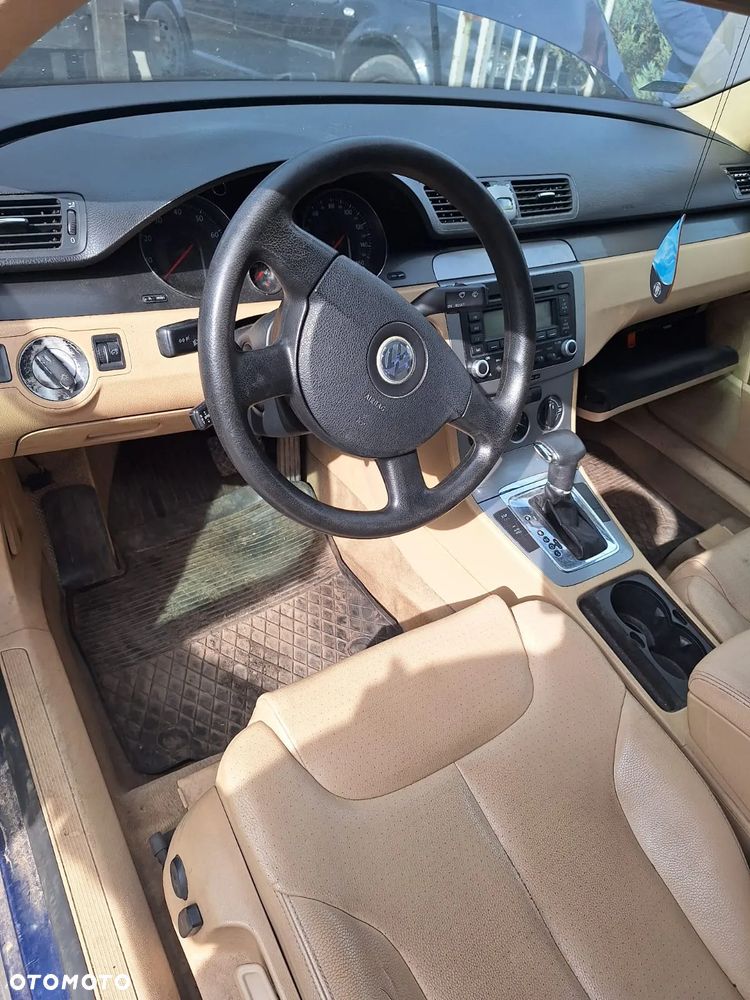 VW PASSAT B6 FOTELE KANAPA SKÓRZANA - 1