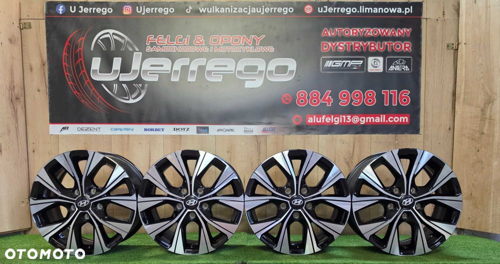 Nowe alufelgi HYUNDAI 16x5x114,3 - Elantra, i30, IONIQ,ix20 Kona Tucson
