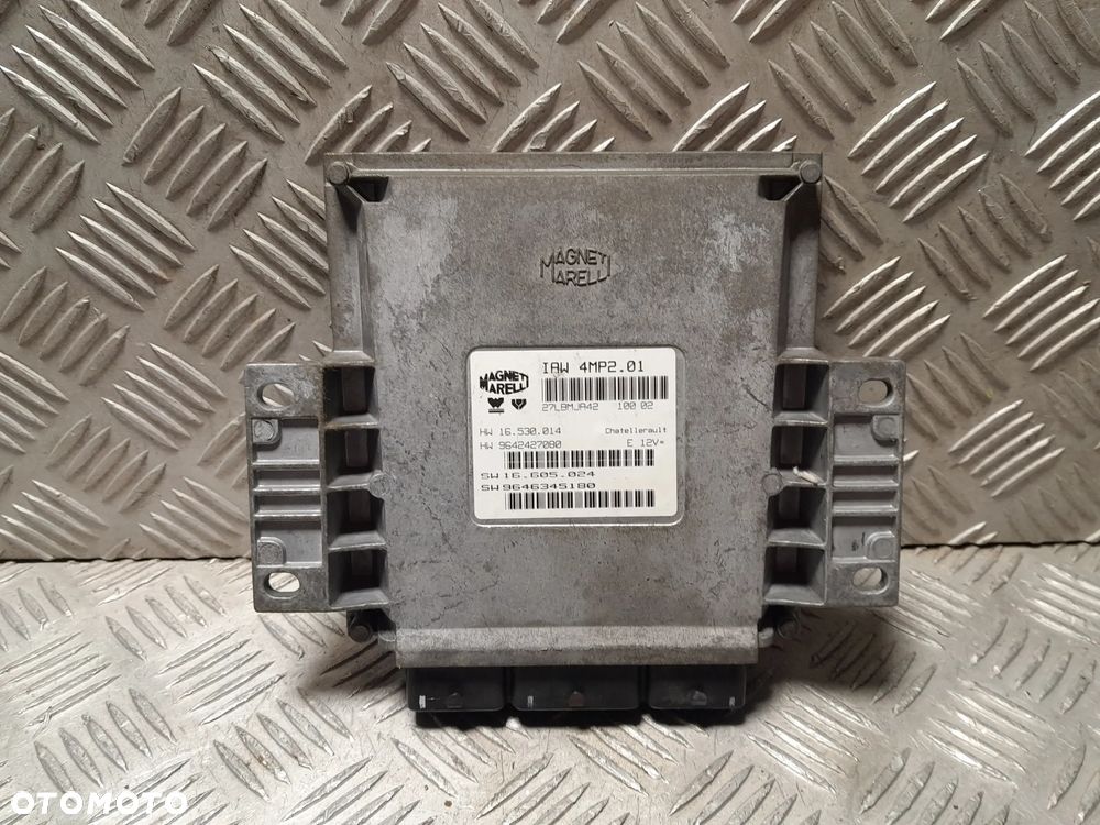 PEUGEOT CITROEN FIAT KOMPUTER STEROWNIK SILNIKA 9642427080 - 1