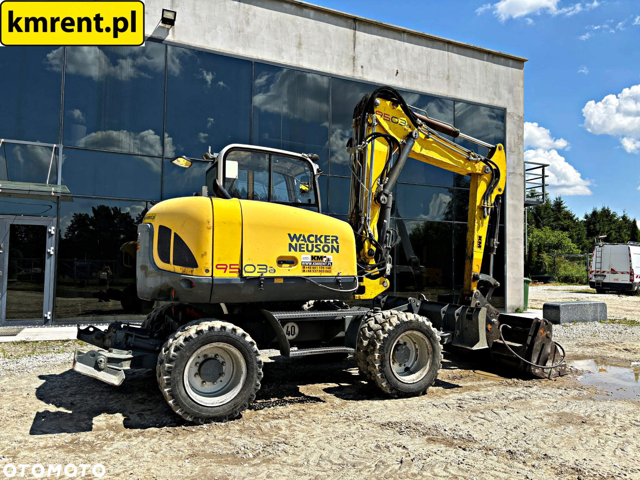 Wacker Neuson 9503-2 KOPARKA KOŁOWA 2013R. | KOMATSU PW 98 110 LIEBHERR 309 310 - 16