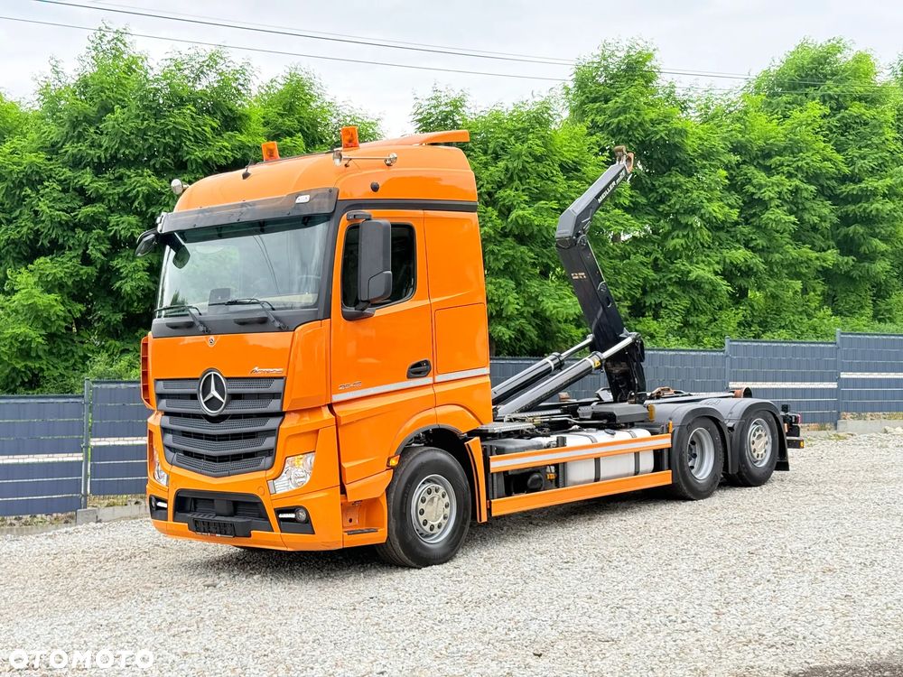 Mercedes-Benz * Hakowiec * Mercedes Actros  * Sprowadzony * Kipper Meiller * - 19