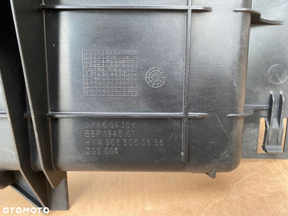 VW CRAFTER LIFT 2.0TDI 11-OBUDOWA OSŁONA WENTYLATORA HVW 9065050655 - 4
