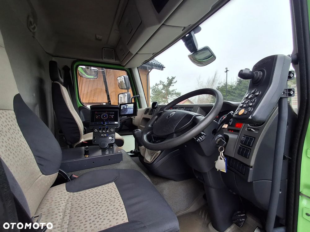 Renault Midlum 220 Zamiatarka Johnston Szczotki L/R Dodatkowy Silnik EUnited PM10 2014r Rura Do Liści - 14