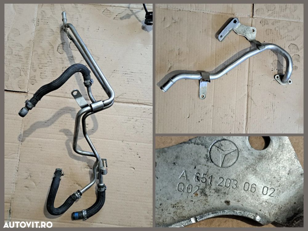 2 Anexe mercedes CLA W117 Etrier Stanga dreapta spate  Cablaj bujii incandescente Joja ulei Furtu admisie Conducta tur retur Intercooler pedala ambreiaj pedala frana W156 W246 X156 W176 - 5