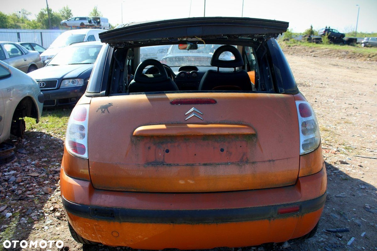 Citroen C3 Pluriel 2004 1.4HDI 8HZ (MASKA, ZDERZAK, LAMPA, BŁOTNIK, DRZWI, KLAPA, SZYBA, FOTEL) - 6