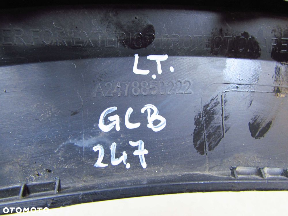 MERCEDES GLB W247 GLA X247 19- LISTWA NAKLADKA SIERP BLOTNIKA LEWA TYL A2478850222 - 8