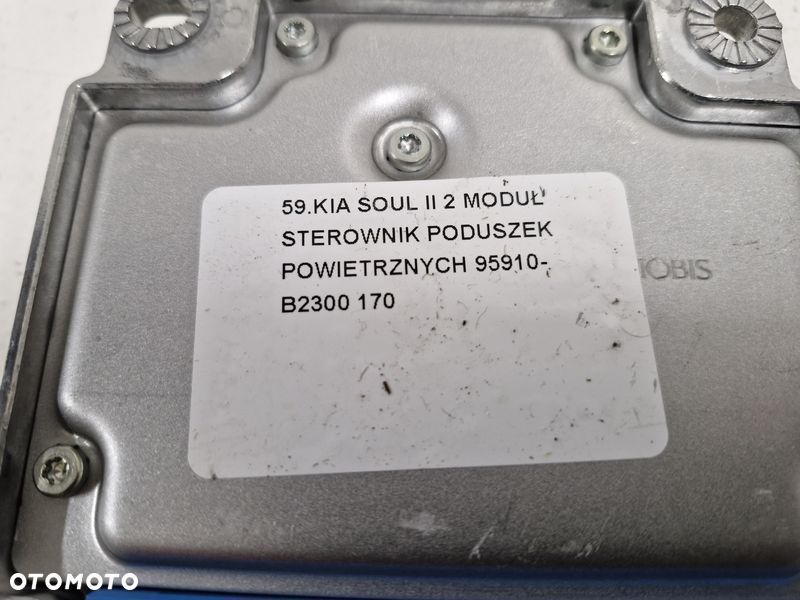 kia soul ii 2 moduł sterownik poduszek powietrznych 95910-b2300 - 6