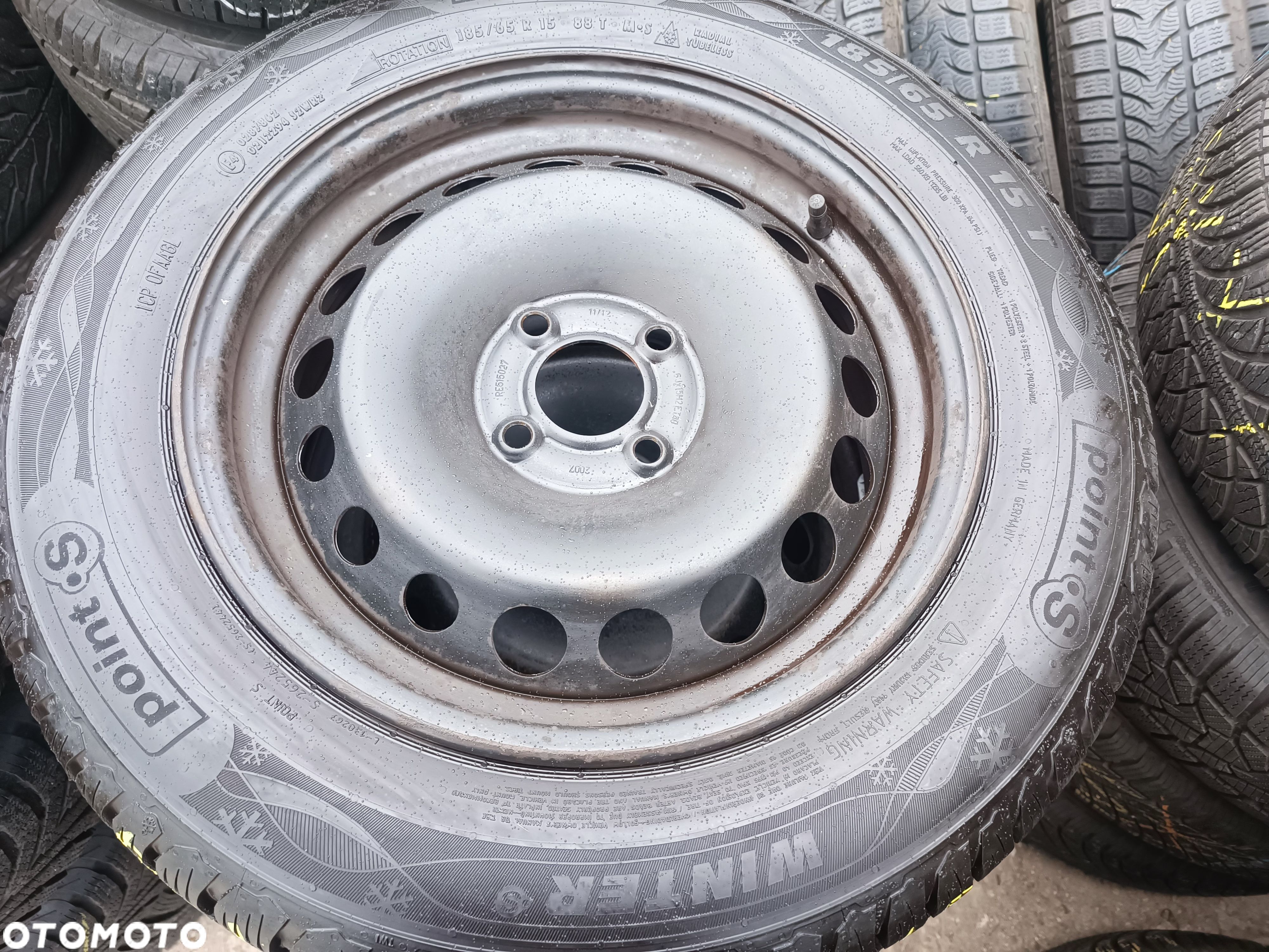 4x100 Felgi Stalowe Stal 15 Koła Zimowe Zima RENAULT CLIO MODUS MEGANE SCENIC KANGOO DACIA DOKKER SANDERO LODGY LOGAN NISSAN NOTE I II 2 MICRA K14 Legnica ALU-RAD 8,5mm 185/65 - 1