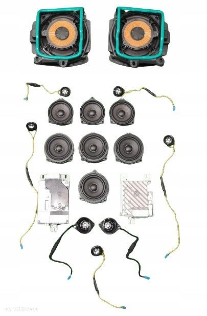 BMW 3 G20 GŁOŚNIKI WZMACNIACZ HARMAN KARDON KOMPLET - 1