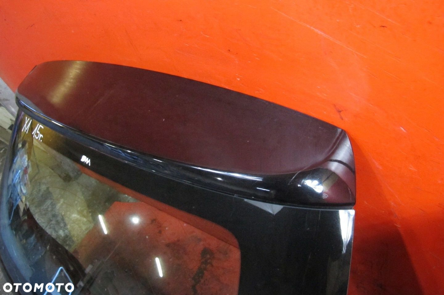 BMW X1 E84 LCI LIFT KLAPA SZYBA BAGAŻNIKA TYŁ TYLNA 668 SCHWARZ 2 - 4