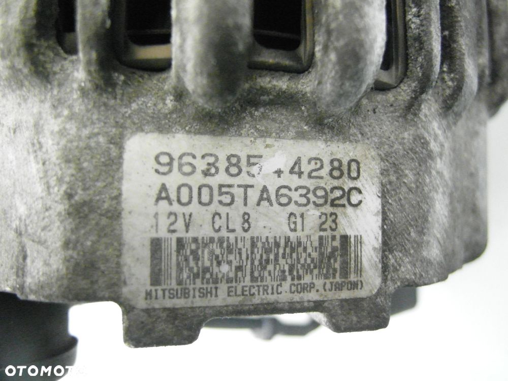 ALTERNATOR PEUGEOT 307 1.6 9638544280 A005TA6392C - 7