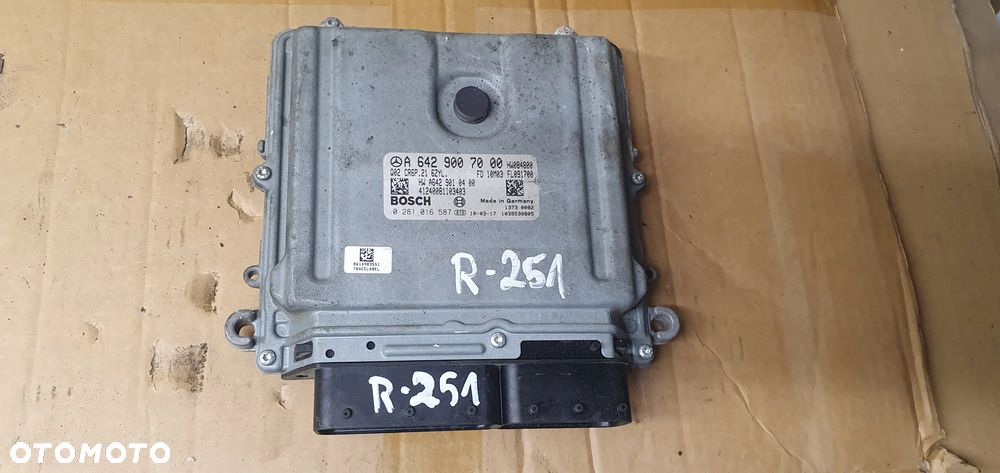 Komputer sterownik silnika Mercedes R-Klasa W251 A6429007000 A6429010400 - 1