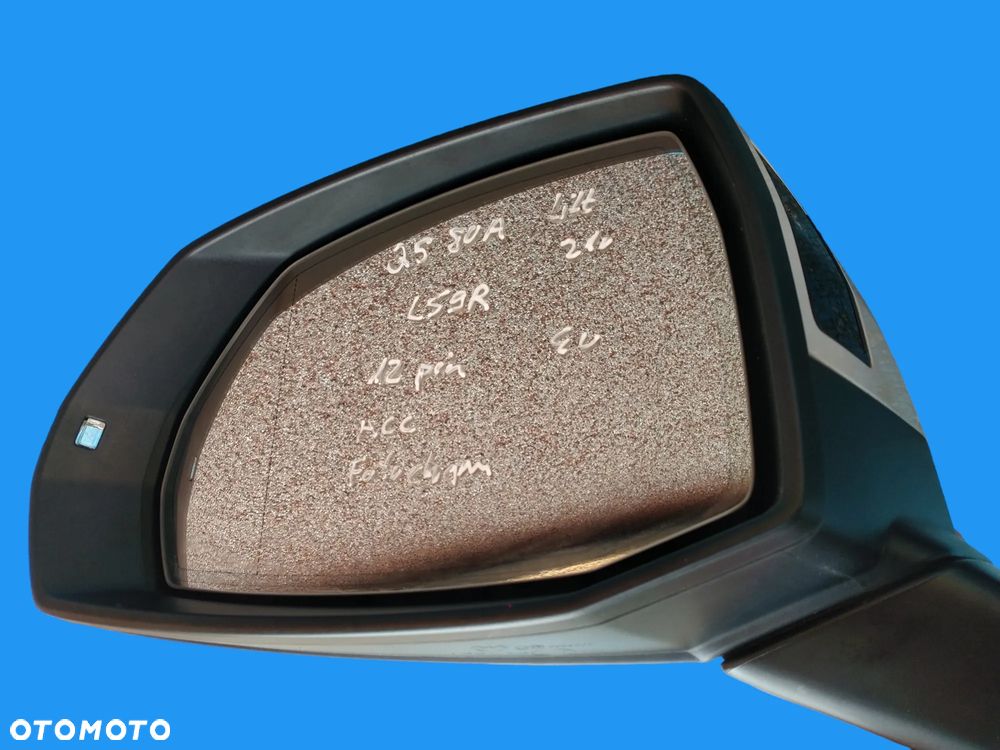 Audi Q5 80A LIFT / LS9R / Lusterko Lewe / ACC Asystent Fotochrom / 12 Pinów / ORYGINAŁ - 2