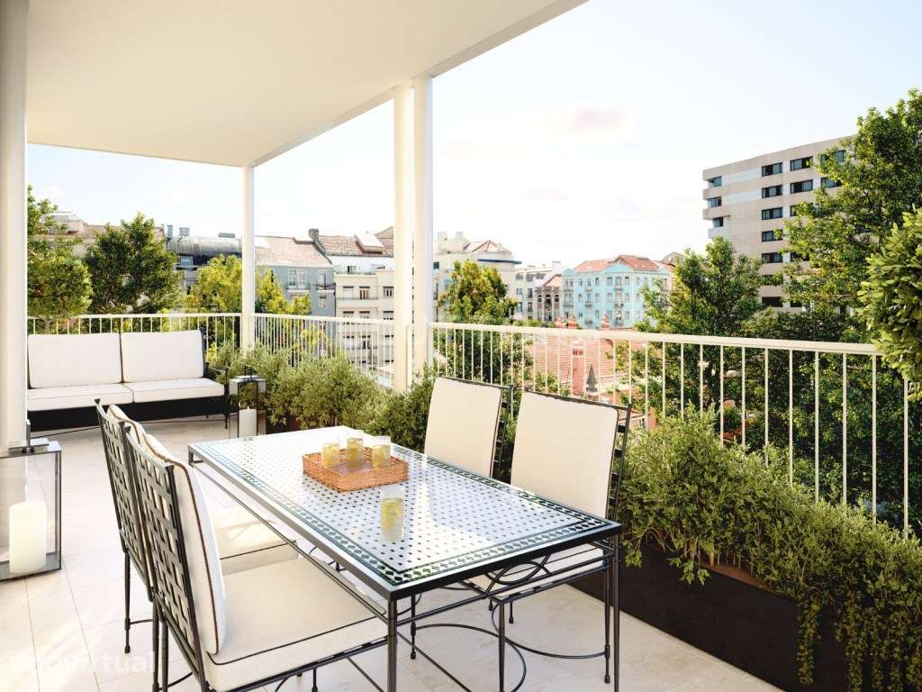 Apartamento 3 quartos, jardim e piscina comuns, garagem, Avenidas N... - Grande imagem: 2/13