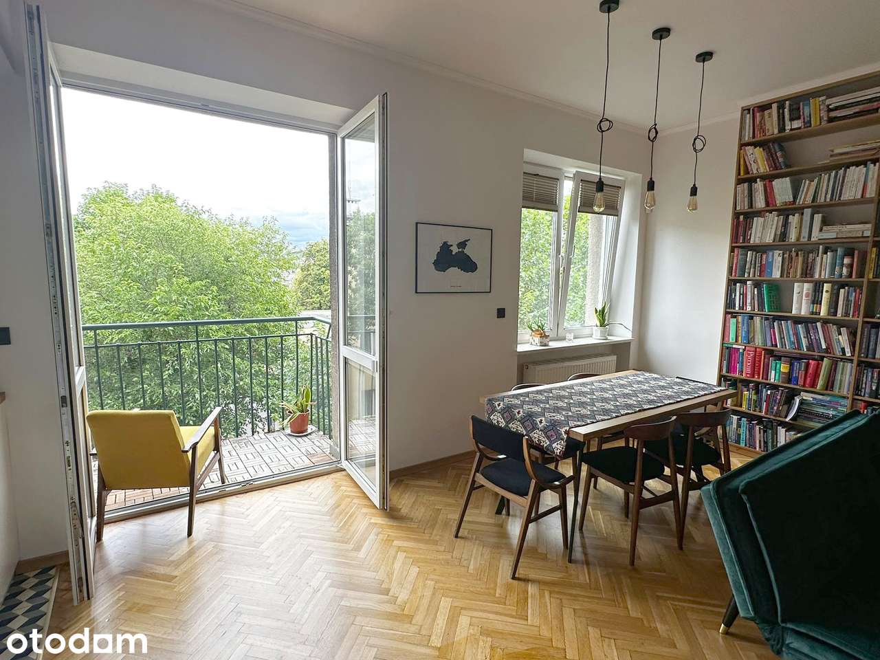 Powiśle, Rozbrat | 49 m2, 2 pokoje | Umeblowane | PL/ENG