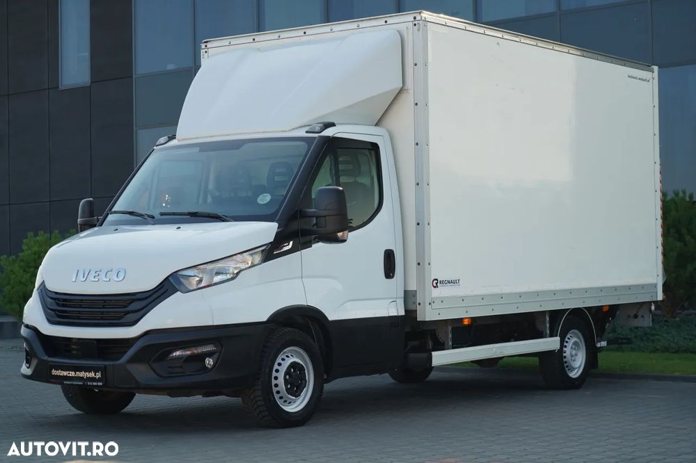 Iveco DAILY 35-160 / CONTAINER - 4,3 M / DHOLLANDIA LIFT - 750 KG / 3 LOCURI / DOUĂ / IMPORTAT / - 5
