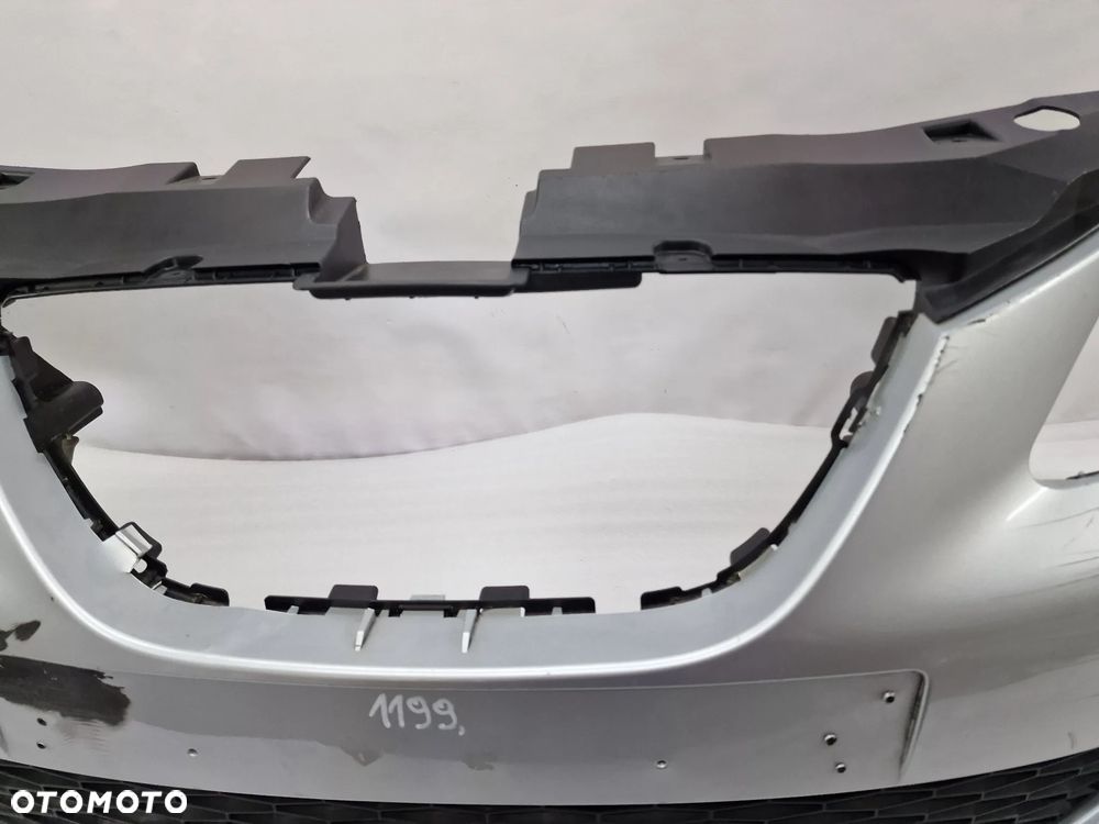 SEAT IBIZA IV 6J0 08- ZDERZAK PRZEDNI PRZÓD + KRATKA ŚRODKOWA ORAZ PŁYTA / OSŁONA POD ZDRRZAK , NR 6J0807221 , NR AUKCJI NZ1199 - 13