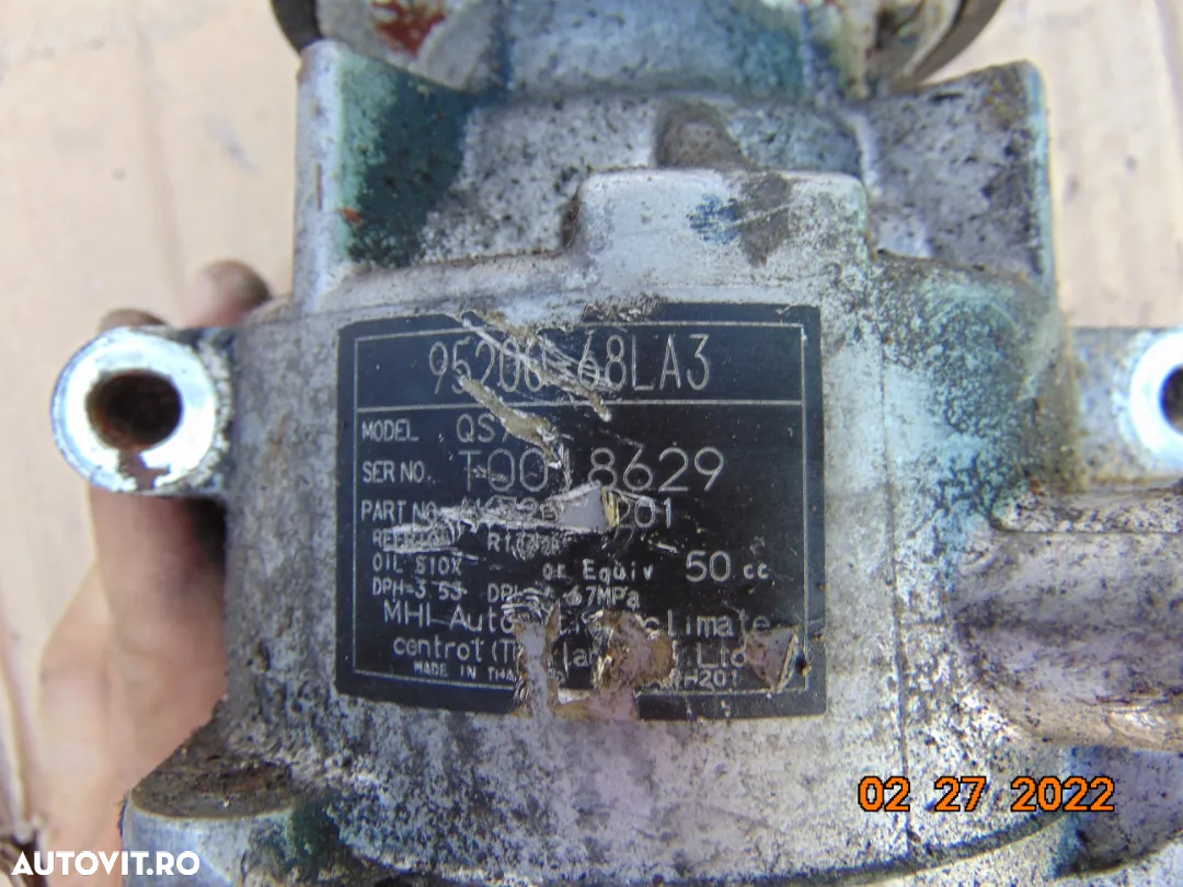 Compresor clima Suzuki Swift 1.2 benzina Splash Opel Agila 1.2 euro 5 - 3