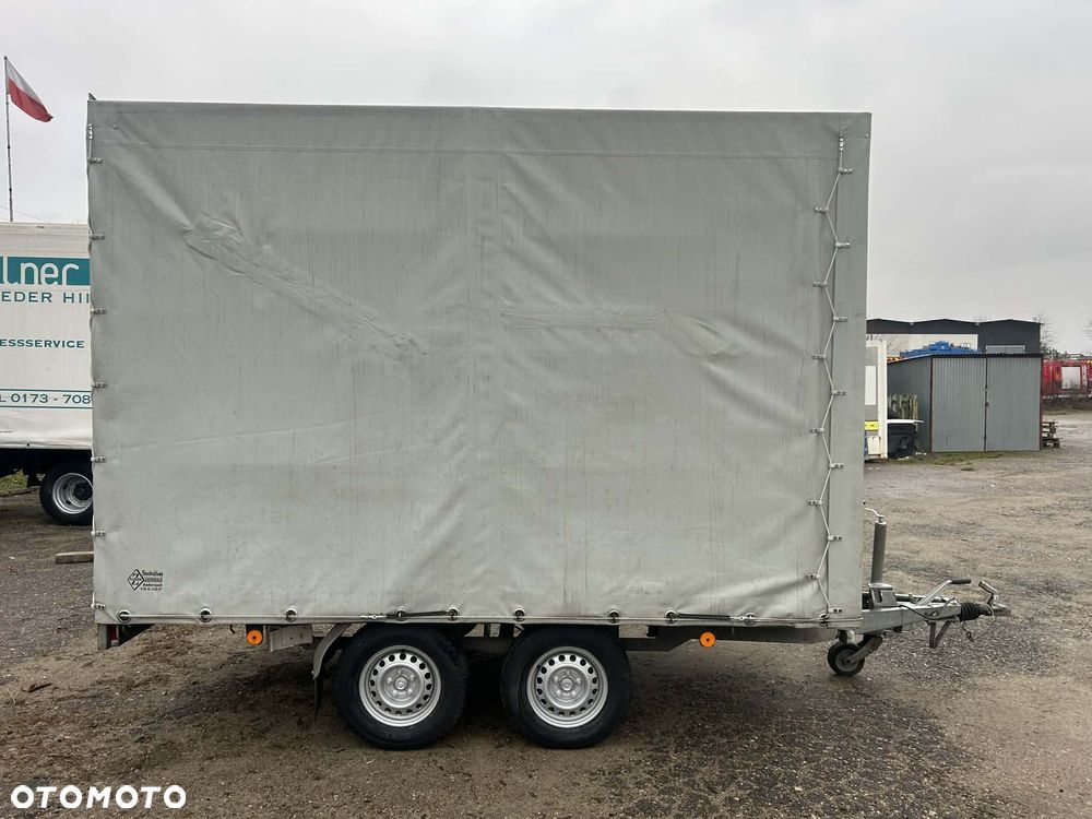 Hapert DL 2000 kg przyczepa plandeka wysoka - 8