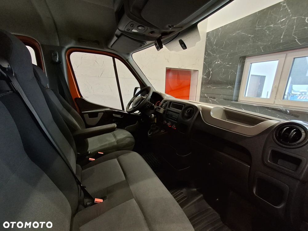 Renault Master Wywrotka Kipper Doka Brygadówka Skrzynia Dubel Kabina Hak Pomarańczowy 7 Miejsc - 13