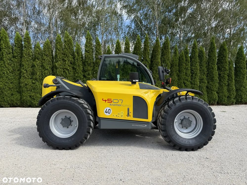 Kramer Kramer 4507 TELESKOP / PIĘKNA / 7 METRÓW UDŹWIG 4400 KG / BOGATA WERSJA 40 KM/H / PNEUMATYKA / SPROWADZONA Z NIEMIEC / ZWROTNA I STABILNA / ORYGINAŁ / SILNA / BEZ DPF I ADBLUE / KLIMA / KT 407 447 457 35.7 559 7044 531 541 70 - 8