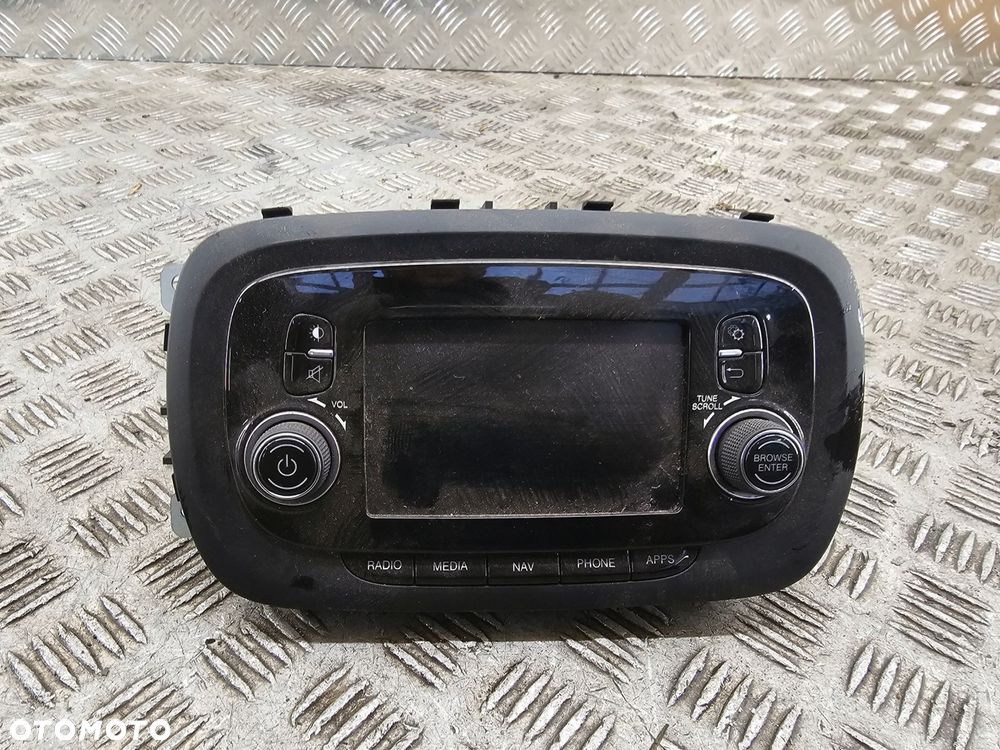 radio z nawigacją fiat 500x 07356616980 - 2