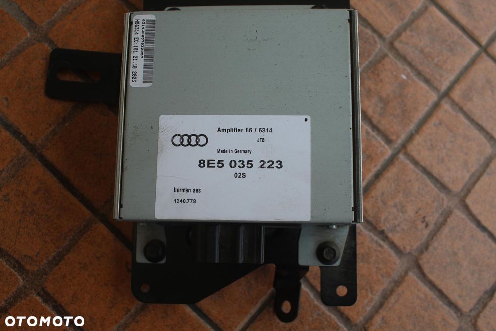 WZMACNIACZ AUDI A4 B6 8E5035223 - 4