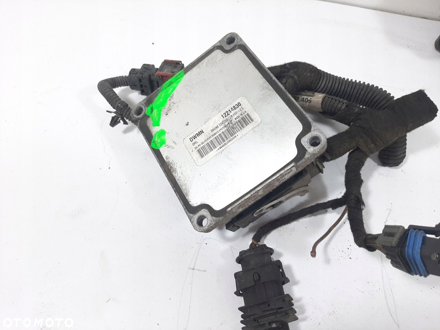 OPEL MERIVA A 1.6 16V 03R STEROWNIK SILNIKA ZESTAW 12214830 DWMN KLUCZ IMMO - 4