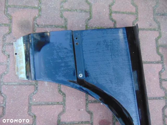BMW e30 BŁOTNIK przód przedni TYLKO LEWY oryginał CZARNY BEZ RDZY - 6
