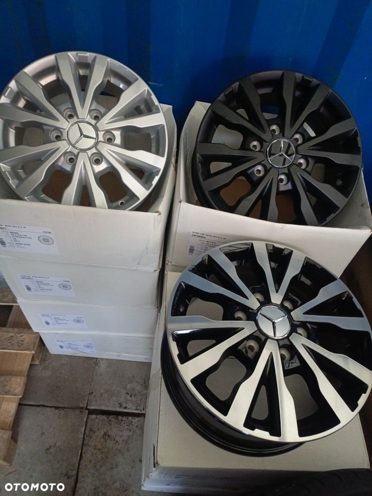 Koła aluminiowe zimowe Mercedes sprinter 235/60/17c Sailun 2026r 6x130 - 8