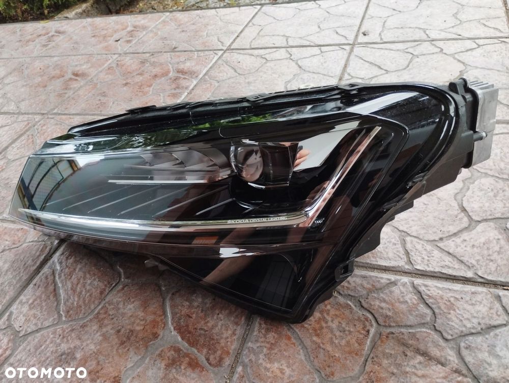 lampa lewa full led skoda superb iii 3 lift 3v 3v1 2019-2024 - 3